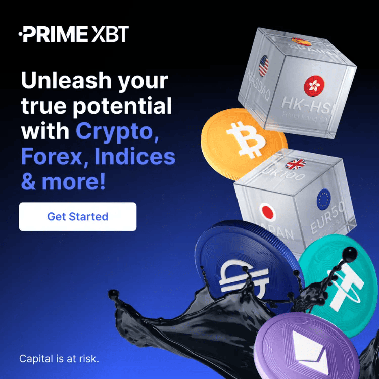 Indici crypto forex di PrimeXBT.